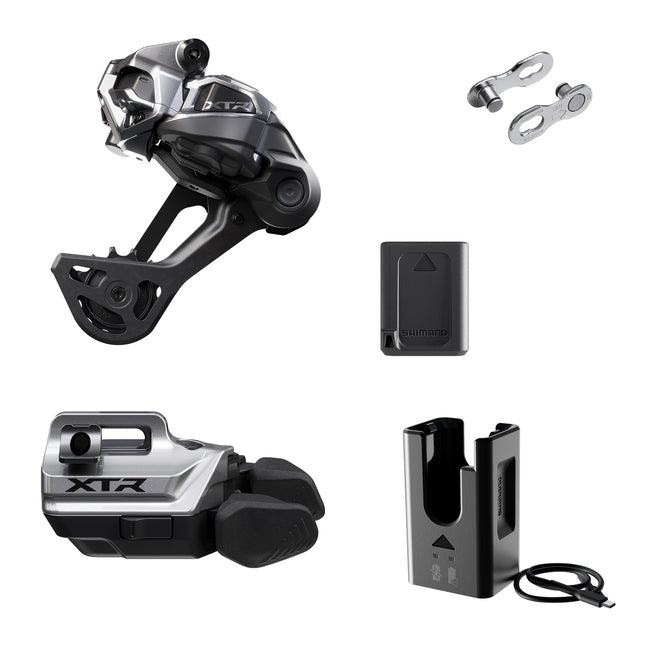 SHIMANO IR-SPEC DI2 DRIVETRAIN UPGRADE KIT XTR (M9250), RD-M9250-SGS, SW-M9250-IR, BT-DN320, EC-DN100, SM-CN910-12