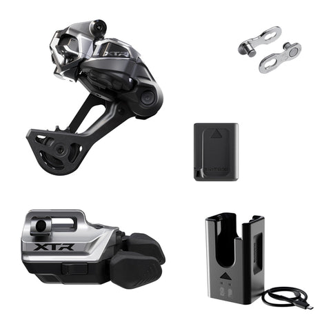 SHIMANO IR-SPEC DI2 DRIVETRAIN UPGRADE KIT XTR (M9250), RD-M9250-SGS, SW-M9250-IR, BT-DN320, EC-DN100, SM-CN910-12