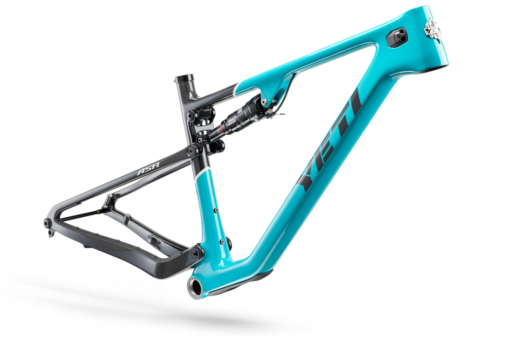 Yeti ASR Turq Frameset (Includes rear shock, headset and rear axle)